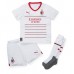Dres AC Milan Rafael Leao #17 Gostujuci za djecu 2022-23 Kratak Rukav (+ kratke hlače)